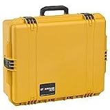 Pelican Storm iM2700 Case, Watertight, Padlockable Case, with Multilayer Cubed Foam Interior, Yellow