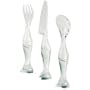 Alessi Agli ordini! Kids Cutlery 3 Pcs Set Clear