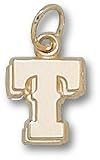 Texas Rangers T 3/8 Charm/Pendant -14K/10K, Stainless Steel or Gold Plated