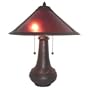 Onion Pot Mica Table Lamp