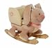 Nattou Luxury Wooden Interactive Elephant Rocker