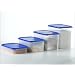 Tupperware Modular Mates Rectangular Set Passion Red