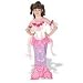 4-6 Barbie Deluxe Elina Mermaid Costume: Girl's