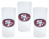 San Francisco 49Ers NFL Tumbler Drinkware Set (3 Pack)