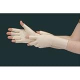 Gentle Compression Gloves, 3/4 Finger, Over Wrist - Small: Left
