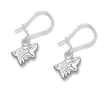 Phoenix Coyotes Sterling Silver Dangle Earrings