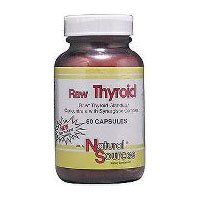 Natural Sources Raw Thyroid 90 Caps