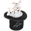 Kyjen Magic Hat with Rabbits Puzzle Plush Interactive Dog Toy