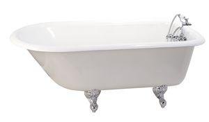 Elizabethan Classics R60BCP Traditional Iron White/Chrome