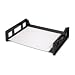 SPR26375 - Stackable Tray, Letter, Side Loading, Black