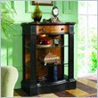 North Hampton Thin Hall Console by Hooker Furniture - Black Finish with Rub-Through (779-50-105)