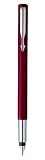 21LFTy%2BJ KL. SL160 Parker Vector Red Fountain Pen Medium blister card