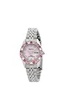 Armiton NOW Women's Swarovski Crystal Accented Pink Mother-of-Pearl Dial Breast Cancer Awareness Watch #753740PMPS