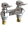 2 Handle 4 Lavatory Faucet Polished Chrome