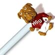 NCAA Mississippi State Bulldogs - Drapery / Curtain Finials Rod Set
