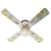 Nursery Ceiling Fans – 42″ Animals Dancing w/ light