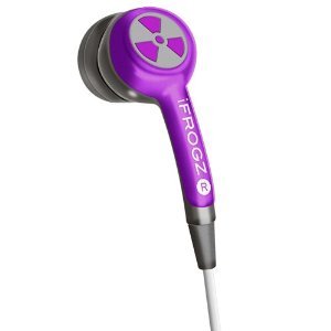 iFrogz EarPollution 3.5mm Pink Earbud Headphones