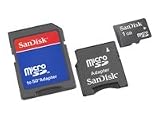 Electronics : Sandisk 3 in 1 1GB Micro SD - Micro SD Memory Card with multiple adaptors