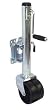 Heavy-Duty 2000 LB Capacity Trailer Tongue Jack with Dual Wheels