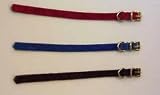 PSI Imports SUEDE COLLAR SIZE 8 RED