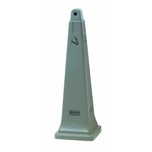 Rubbermaid FG257088 Groundskeeper Beige Smoking Management Receptacle, 12.25