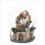 Holy Family Snowglobe - Style 37557