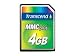 Transcend TS4GMMC4 4GB High Speed Multimedia Card