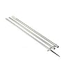 Lee's Tackle Lee's 18.5' Bright Silver Pole w/Black Spike Step Tube 1.5"