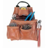 Tool and Nail Pouch, 10 Pocket by Custom Leather Craft