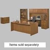 BSXBW2101HH Desk Shells, Rectangular, 72x36x29, Bourbon Cherry