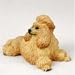 Poodle, Apricot Original Dog Figurine (4in-5in)