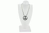 ハイメタル素材がキテル!!LOVE＆PEACEネックレス[CODE:0050448] シルバー FREE
