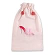 Pink Maribou Shoe Bag