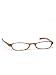 LIZ CLAIBORNE 2.5 Reading Glasses Plastic with Zebra Pattern