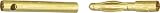 Jamara 95629 - Goldkontakt 2 mm 100 Paar