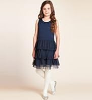 Autograph Pure Cotton Frill Ra Ra Dress