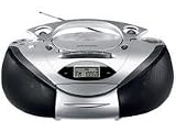 Grundig RR CD 3700 MP3 tragbares Stereoradio (Radio, CD) silber/schwarz