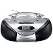 Grundig RR CD 3700 MP3 tragbares Stereoradio (Radio, CD) silber/schwarz