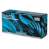 XL Black latex exam gloves from PhantomTM. Powder-free, non-sterile, with a textured surface