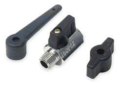 Industrial Grade 1PZB5 Mini Ball Valve Kit, 1/2 In NPT M x F