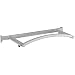 Triton Products 1725 Storability Tire Holder 31-Inch W Adjustable Depth Gray Epoxy Coated Steel