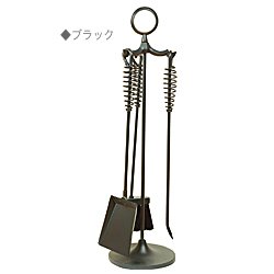 【15%OFF】薪ストーブアクセサリー ミニツールセット(ブラック) MT1