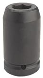 Stanley Proto J10040L 6 Point 1 Drive Impact Deep Socket, 2-1/2