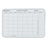 Wall Monthly Planner, Dry-erase, 36'Wx24'H, Slate Blue Frame (NSN4845263)