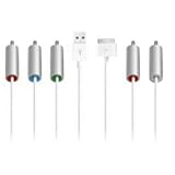 Component-AV-Kabel für iPod, iPhone, iPad