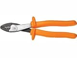 Klein 11055-INS Insulated Klein-Kurve Wire Stripper/Cutter, Orange