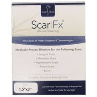 Scar Heal Scar FX Silicone Sheeting - 1.5 x 3 in.