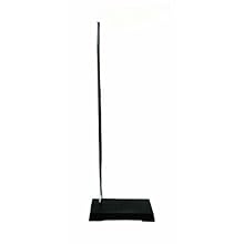 American Educational Cast Iron Support Ring Stand with Acid Resistant Finish, 9" Length x 6" Width Base Size