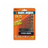 BLACK&DECKER 6角軸タイプドリルビット10本セット Z-15060