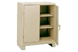 Lyon Counter Height Heavy Duty Storage Cabinet 36x21x46 - Putty